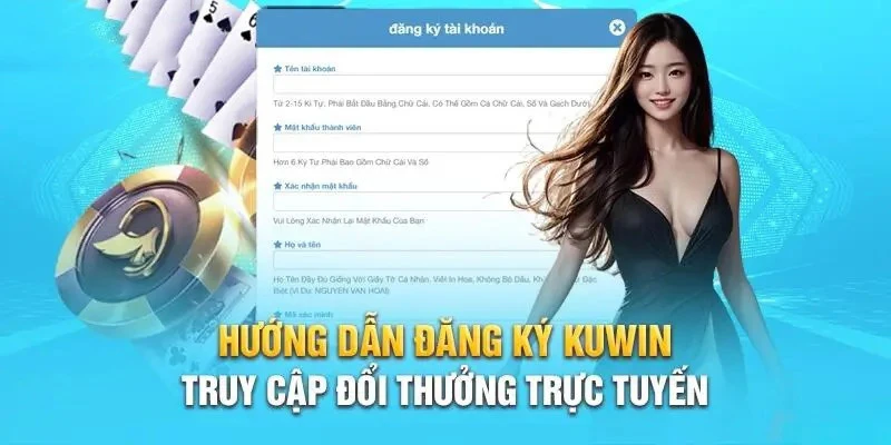 Đăng ký chơi game slot 777 tại Kuwin chỉ vài bước