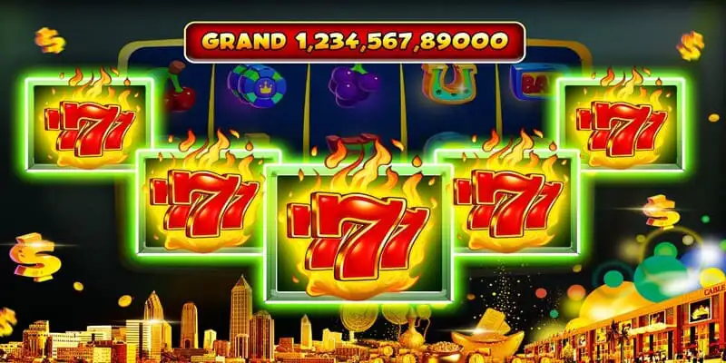 Giao diện tại Kuwin 777 Slots casino tuyệt đẹp